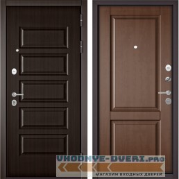 Дверь Бульдорс MASS 90 Ларче шоколад 9S-108 / Карамель 9SD-1